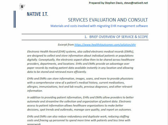 Jeter Chiropractic — I.T. Consulting